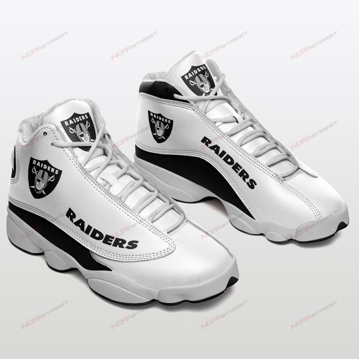 Las Vegas Raiders Air JD13 Sneakers 082