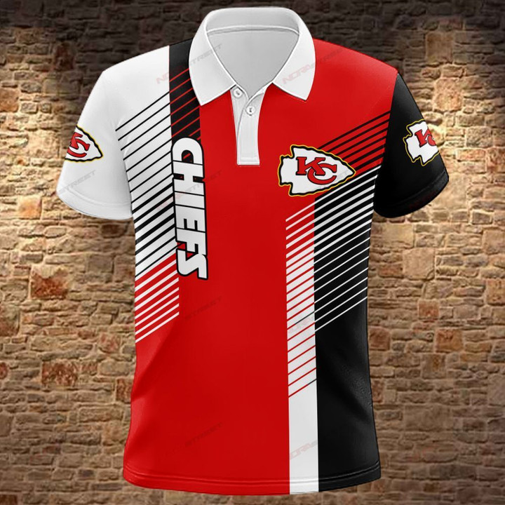 Kansas City Chiefs Polo T-Shirt 008