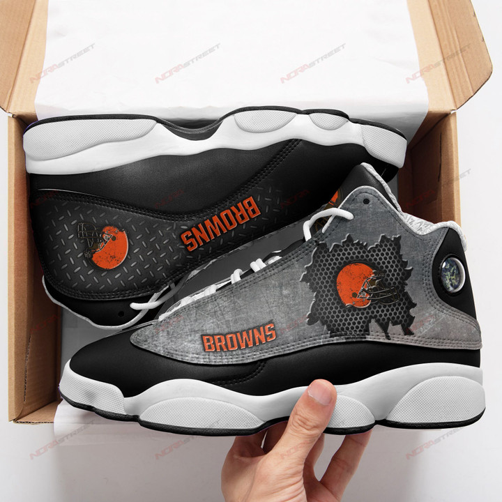 Cleveland Browns Air JD13 Sneakers 206
