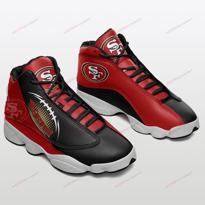 San Francisco 49ers Air JD13 Sneakers 297