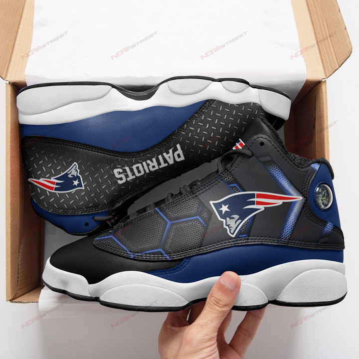 New England Patriots Air JD13 Sneakers 347