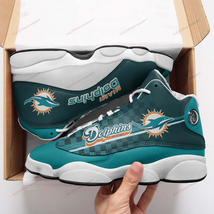 Miami Dolphins Air JD13 Sneakers 344