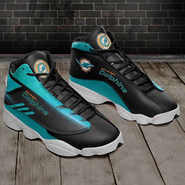 Miami Dolphins Air JD13 Sneakers 424