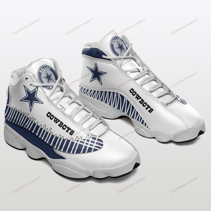 Dallas Cowboys Air JD13 Sneakers 481