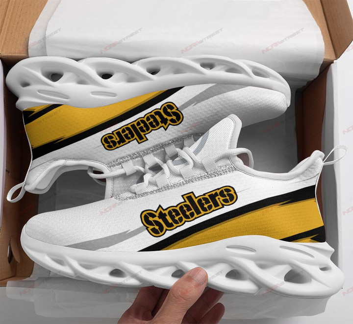 Pittsburgh Steelers Yezy Running Sneakers 45