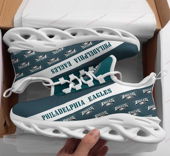 Philadelphia Eagles Yezy Running Sneakers 47