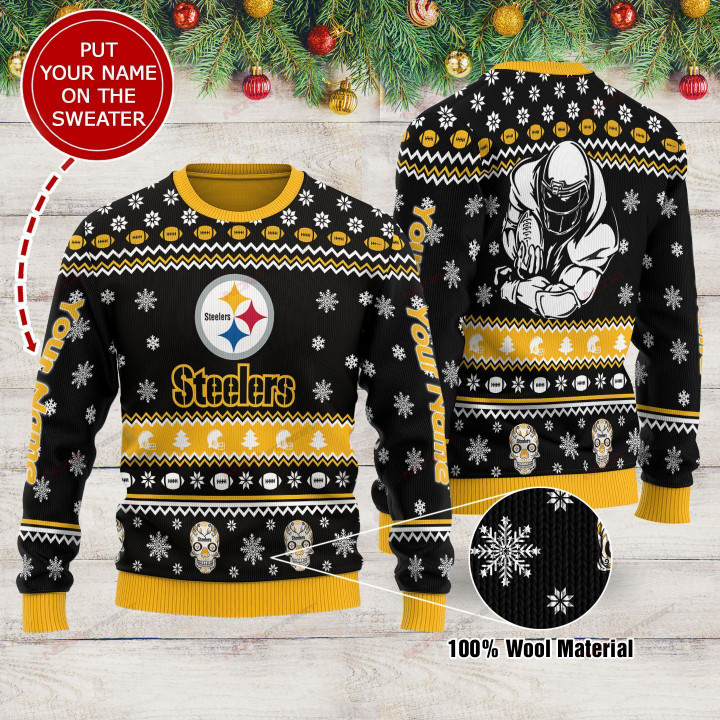 Pittsburgh Steelers Personalized Sweater 37