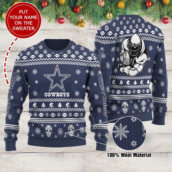 Dallas Cowboys Personalized Sweater 26