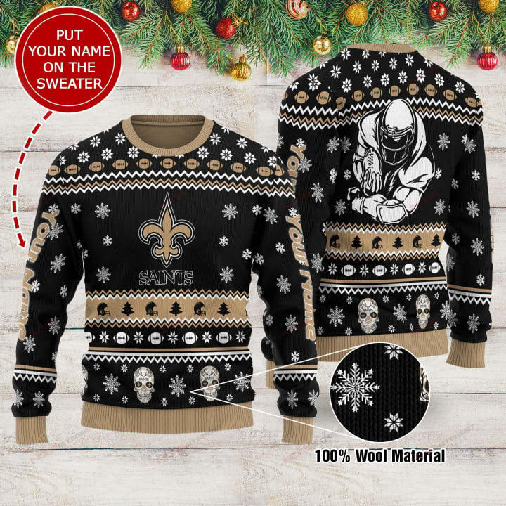 New Orleans Saints Personalized Sweater 35