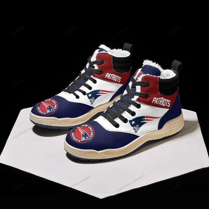 New England Patriots Winter High Top Fashion Sneaker 14