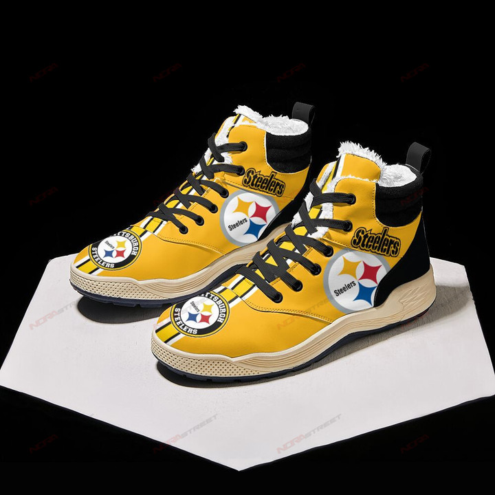 Pittsburgh Steelers Winter High Top Fashion Sneaker 29