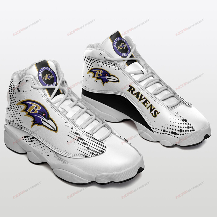 Baltimore Ravens Air JD13 Sneakers 544