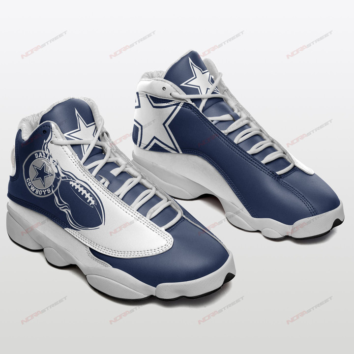 Dallas Cowboys Air JD13 Sneakers 547