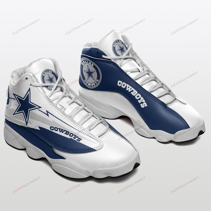 Dallas Cowboys Air JD13 Sneakers 551