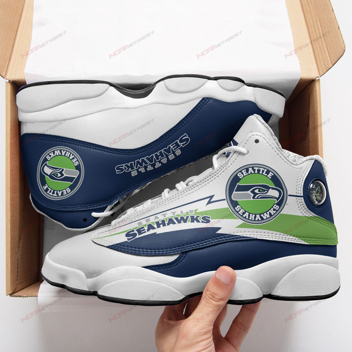 Seattle Seahawks Air JD13 Sneakers 555