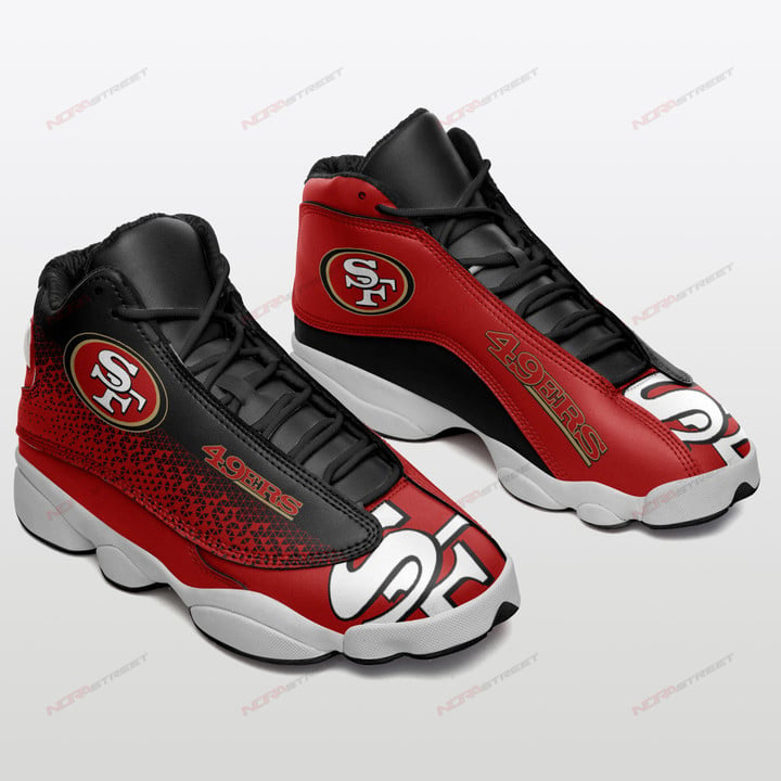 San Francisco 49ers Air JD13 Sneakers 584
