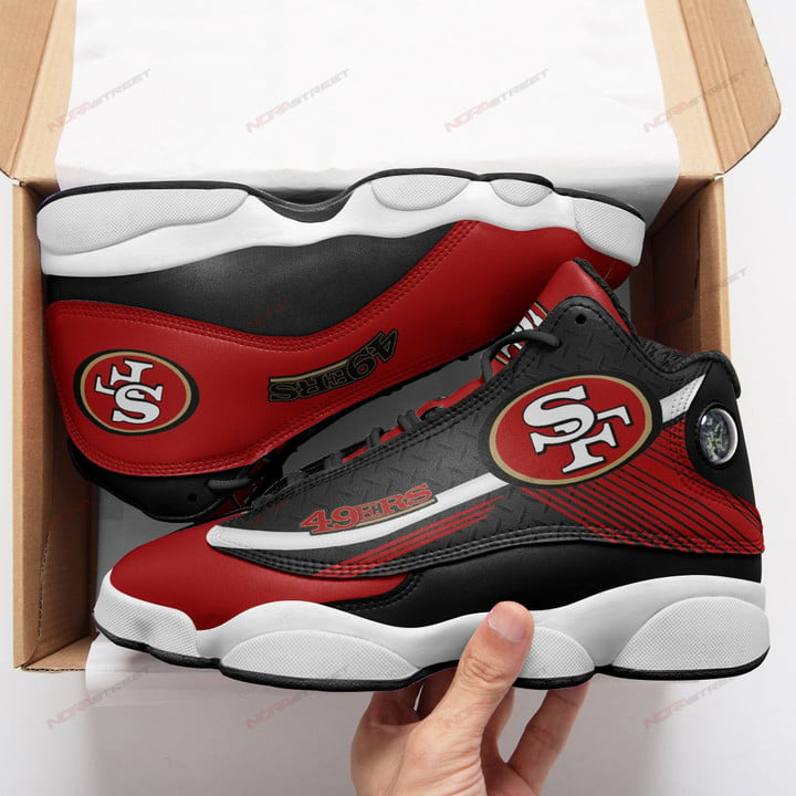 San Francisco 49ers Air JD13 Sneakers 615