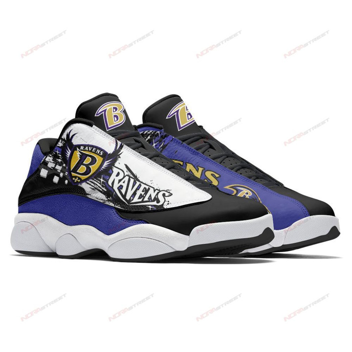 Baltimore Ravens Air JD13 Sneakers 624