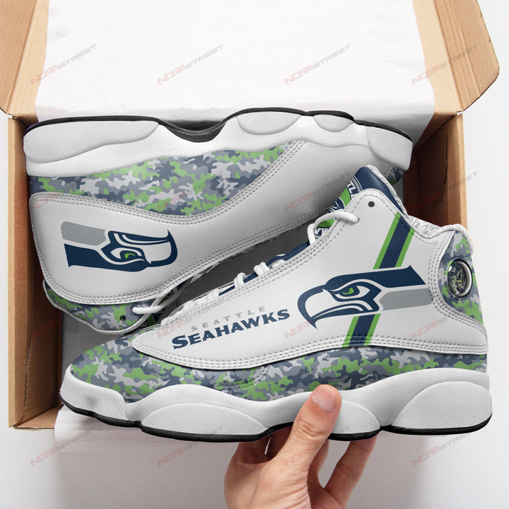 Seattle Seahawks Air JD13 Sneakers 632