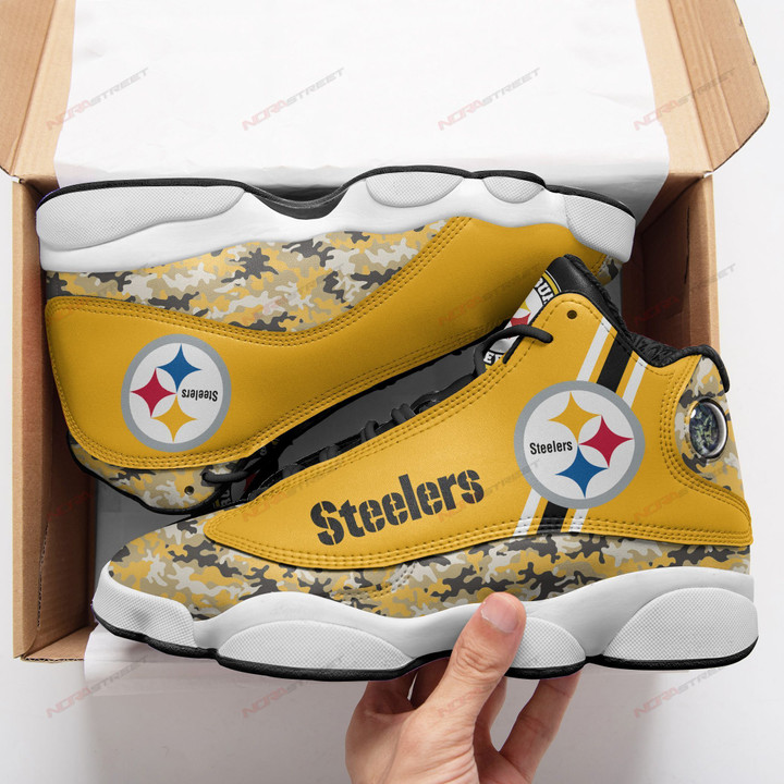 Pittsburgh Steelers Air JD13 Sneakers 633