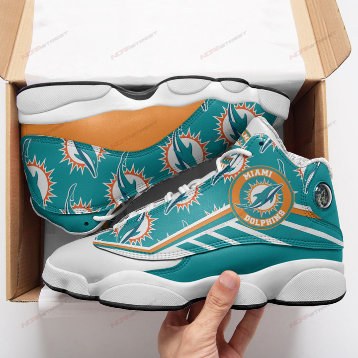 Miami Dolphins Air JD13 Sneakers 645