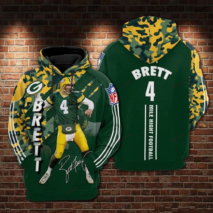 Brett Favre - Green Bay Packers Limited Hoodie 684