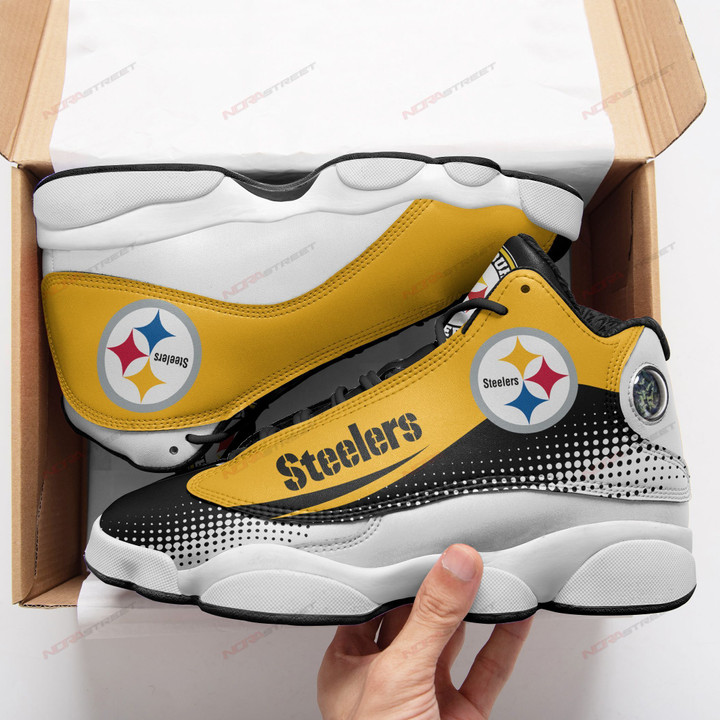Pittsburgh Steelers Air JD13 Sneakers 674