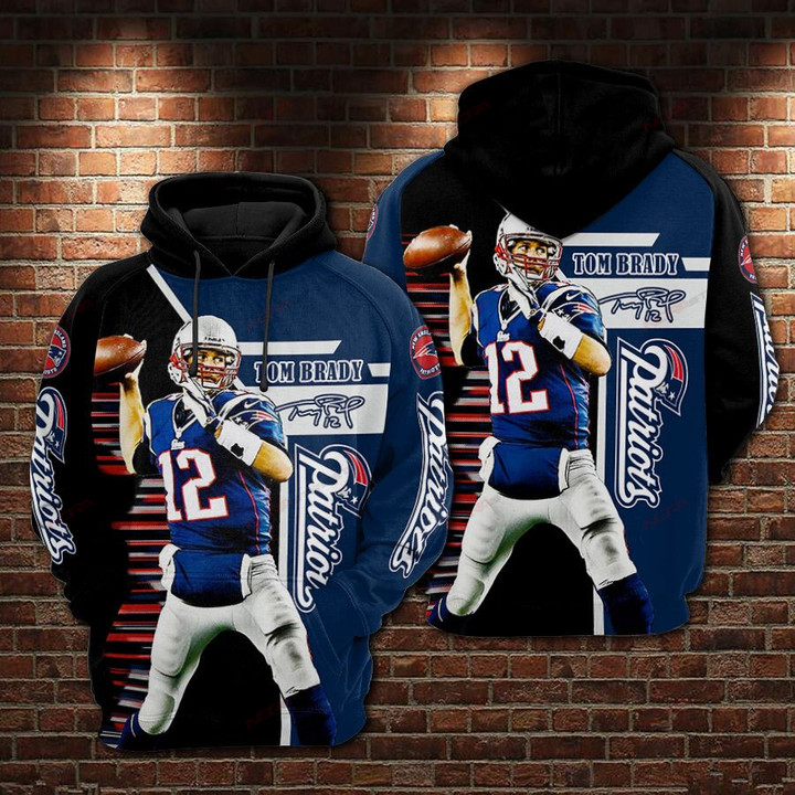 Tom Brady - New England Patriots Limited Hoodie 723