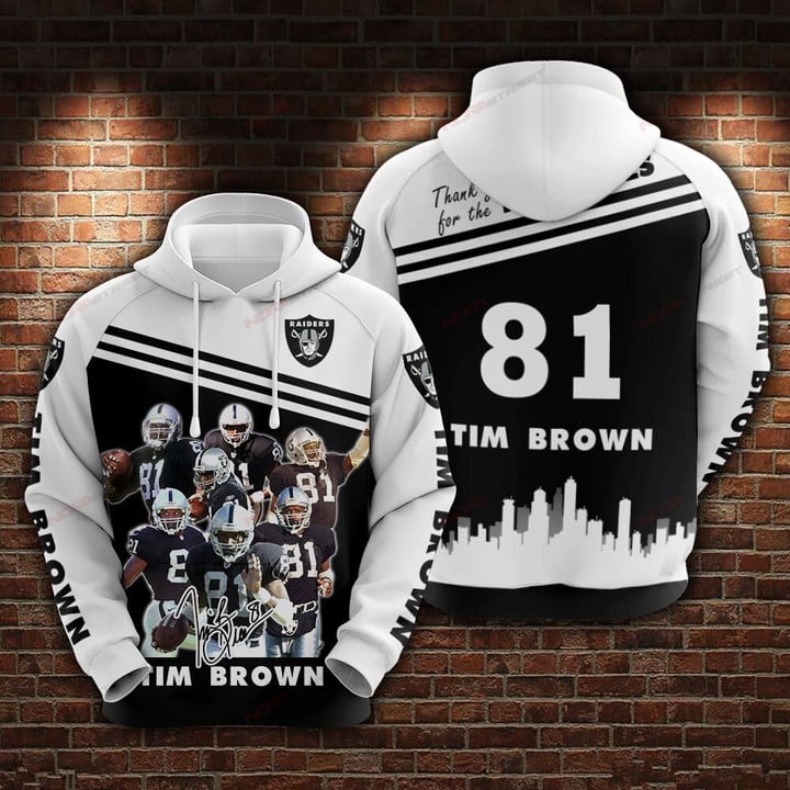 Tim Brown - Las Vegas Raiders Limited Hoodie 742