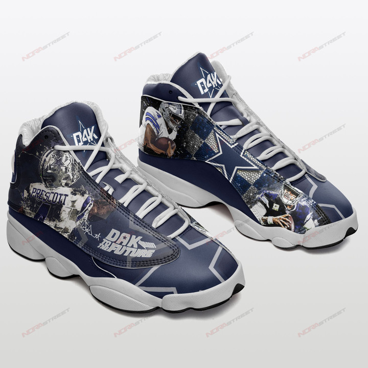 Dak Prescott - Dallas Cowboys Air JD13 Sneakers 684
