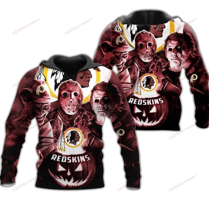 Washington Redskins Limited Edition All Over Print Full 3D  Hoodie