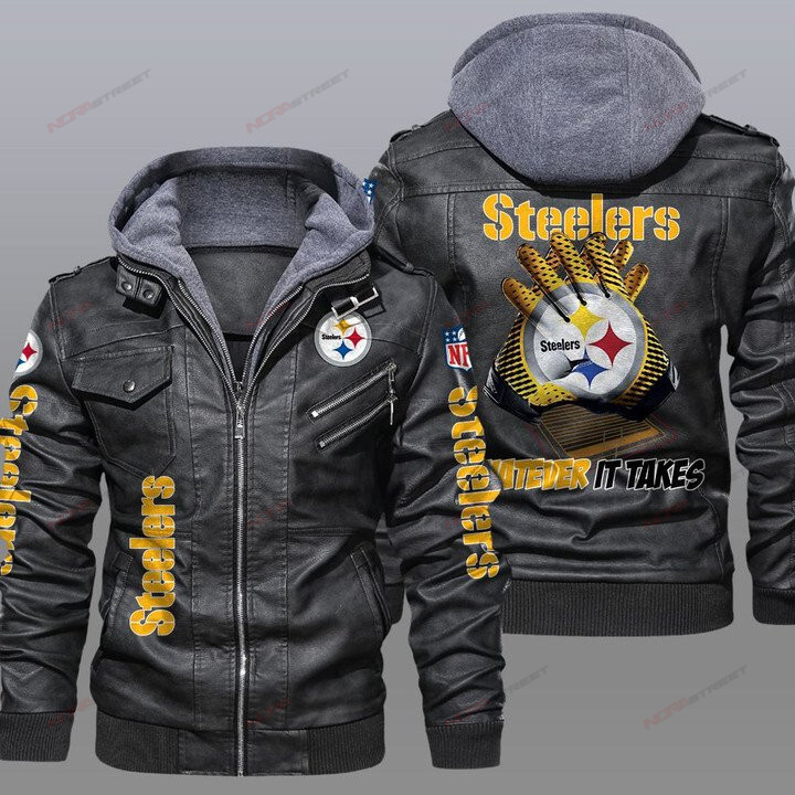 Pittsburgh Steelers Leather Jacket 27