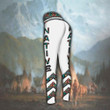 Native Woman Silhouette Pattern Legging And Hoodie Set