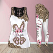 Yaya Bunny Leopard Legging and Hoodie Set