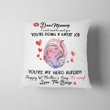The Bump To Mummy First Mother's Day Pillow Cover