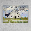 Make It Amazing Butterfly Farmhouse Canvas & Poster