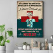 Nurse The Title I Have Earned Canvas