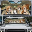 Beagle Dog Family Car Sunshade - TG0721HN