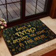 Check Ya Energy Before You Come in This House Witch Doormat - NH0821QA