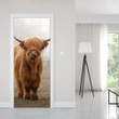 Highland Cow Mist Door Cover - TG0821QA
