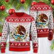 Feliz Navidad Mexican Wool Sweater - PD0921DT