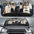 St Bernard Dog Family Car Sunshade - TG0921DT