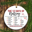 12 Days Of Nursing Ornament - TG0921QA