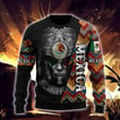 Mexica Warrior hoodie sweatpant set + wool sweater - PD1021DT