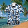 Hawaii Tropical Skull Blue TShirt and Hoodie