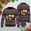 Three Skulls Wool Sweater - TG0921TA
