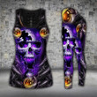 Skull Purple Dungeon Legging and Hoodie Set