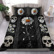 Daisy You Are My Sunshine Skull Quilt Bed Set - TG1021HN