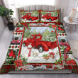 Snowman Red Truck Cardinal Quilt Bed Set - TG1021HN