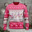 I'm dreaming of a pink christmas Wool Sweater - PD1021DT
